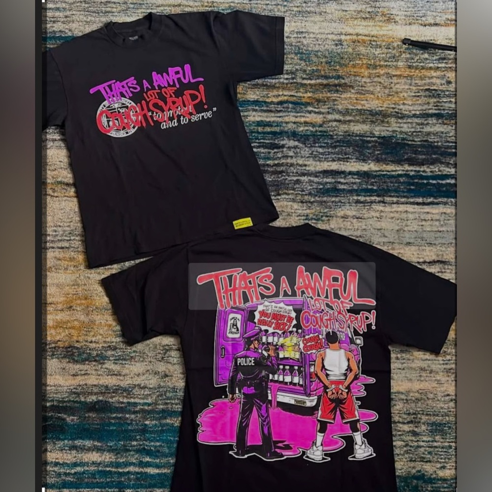 Stylish Kids Graphic Tee in Black and Pink 2 for 100 dm me